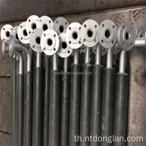 หลอดครีบเกลียวกับ Flange Fin Tube Extruded